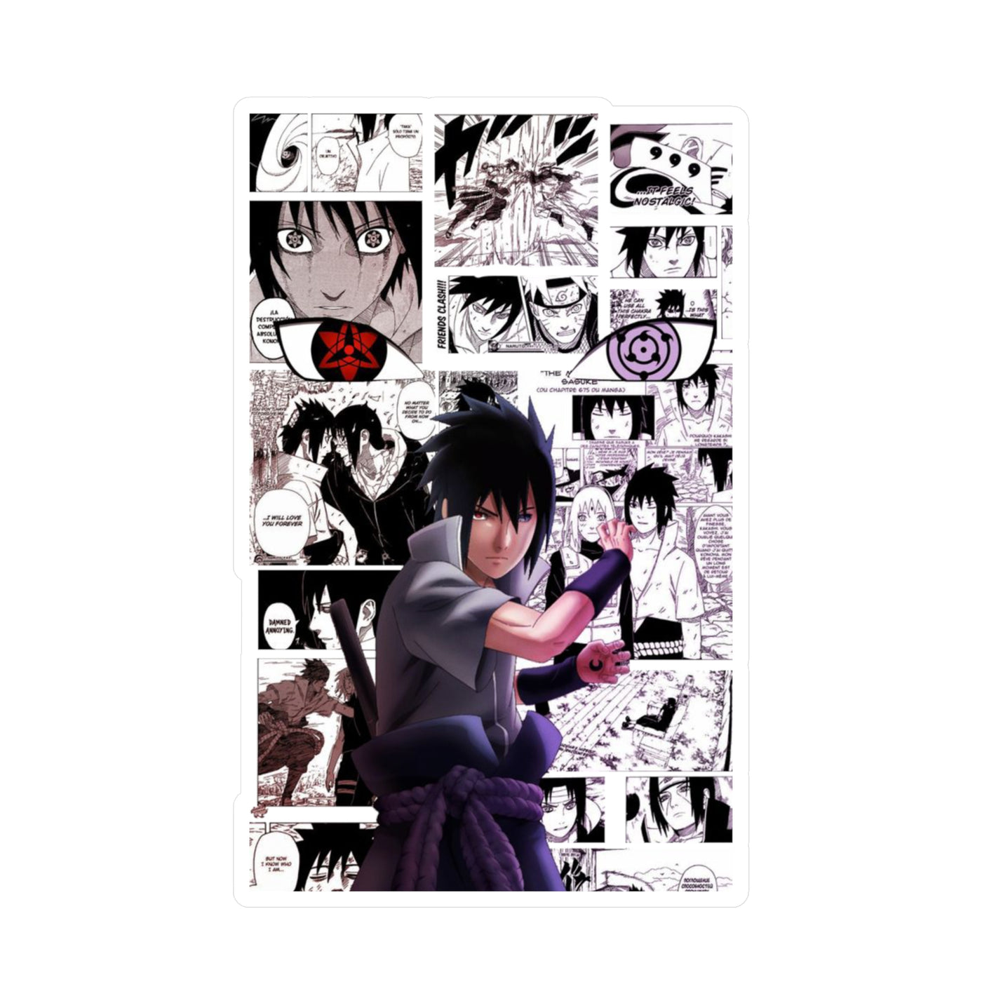 Sasuke Uchiha-Sticker