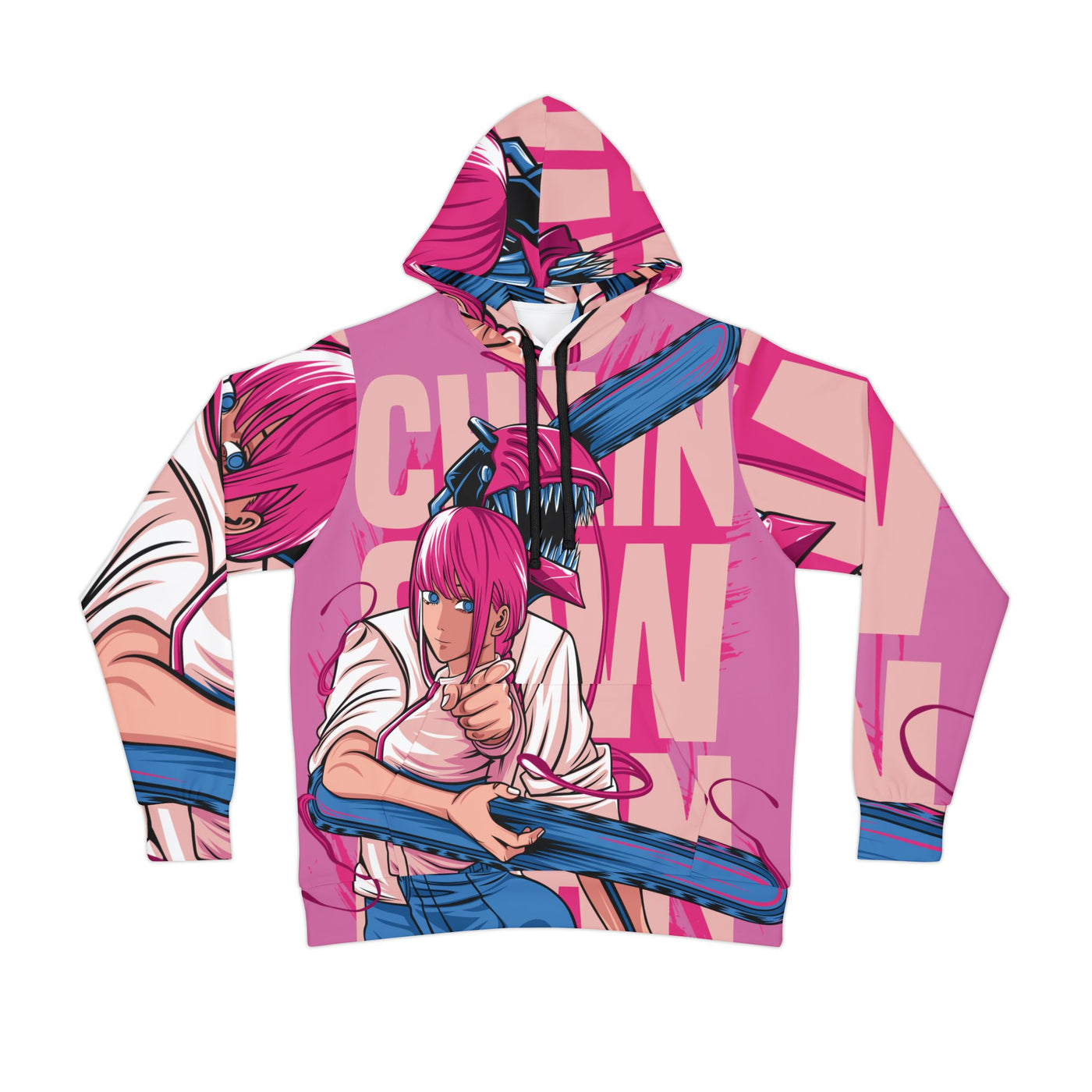 Chainsaw Pink -Hoodie