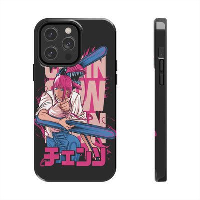 Chainsaw Pink-Phone Cases