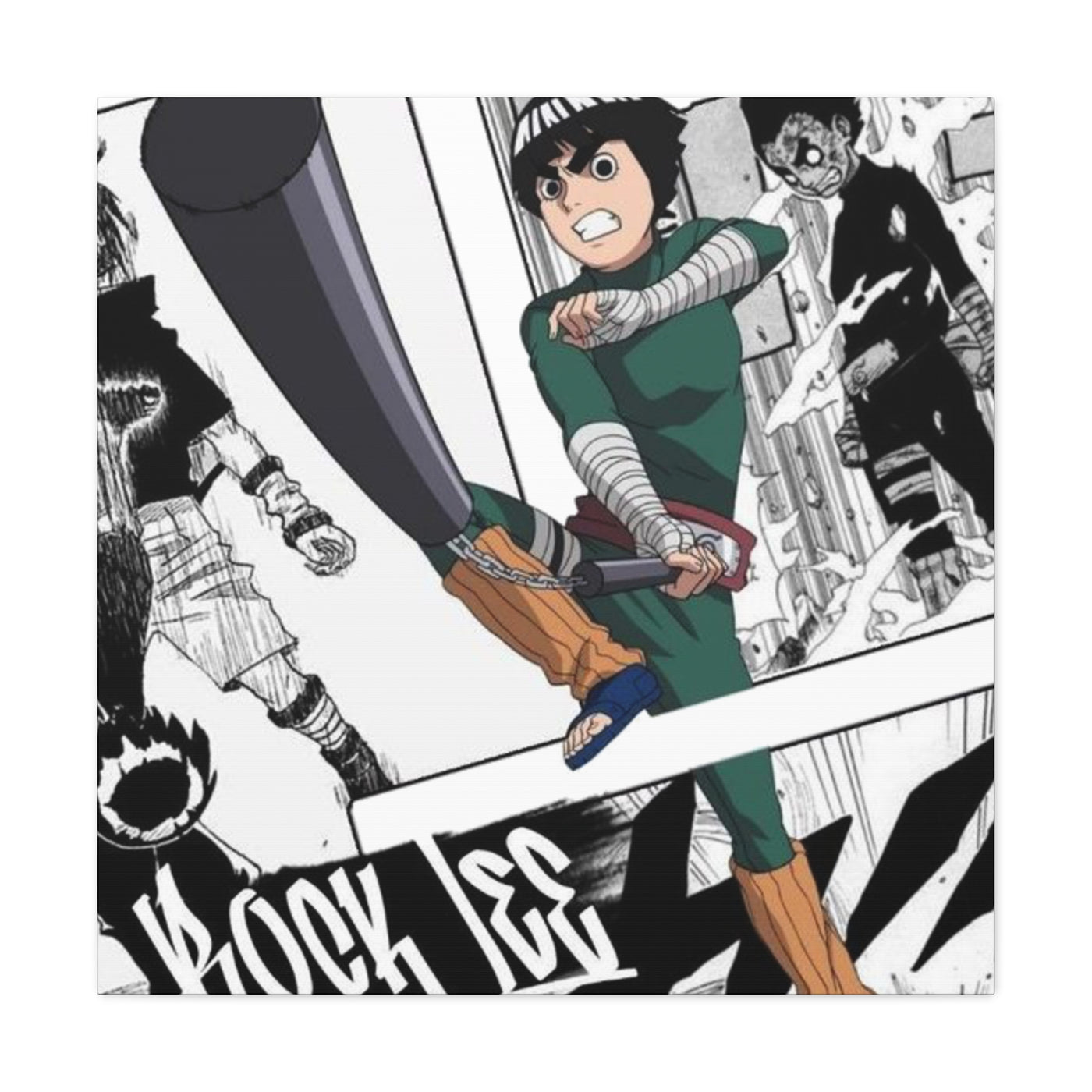 Rock Lee-Canvas