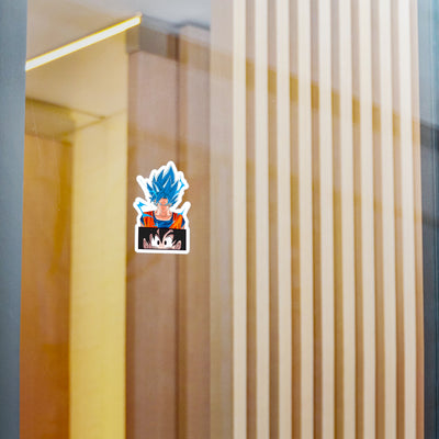 Goku Blue Saiyan-Sticker