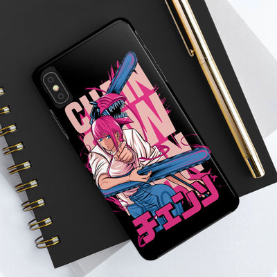 Chainsaw Pink-Phone Cases