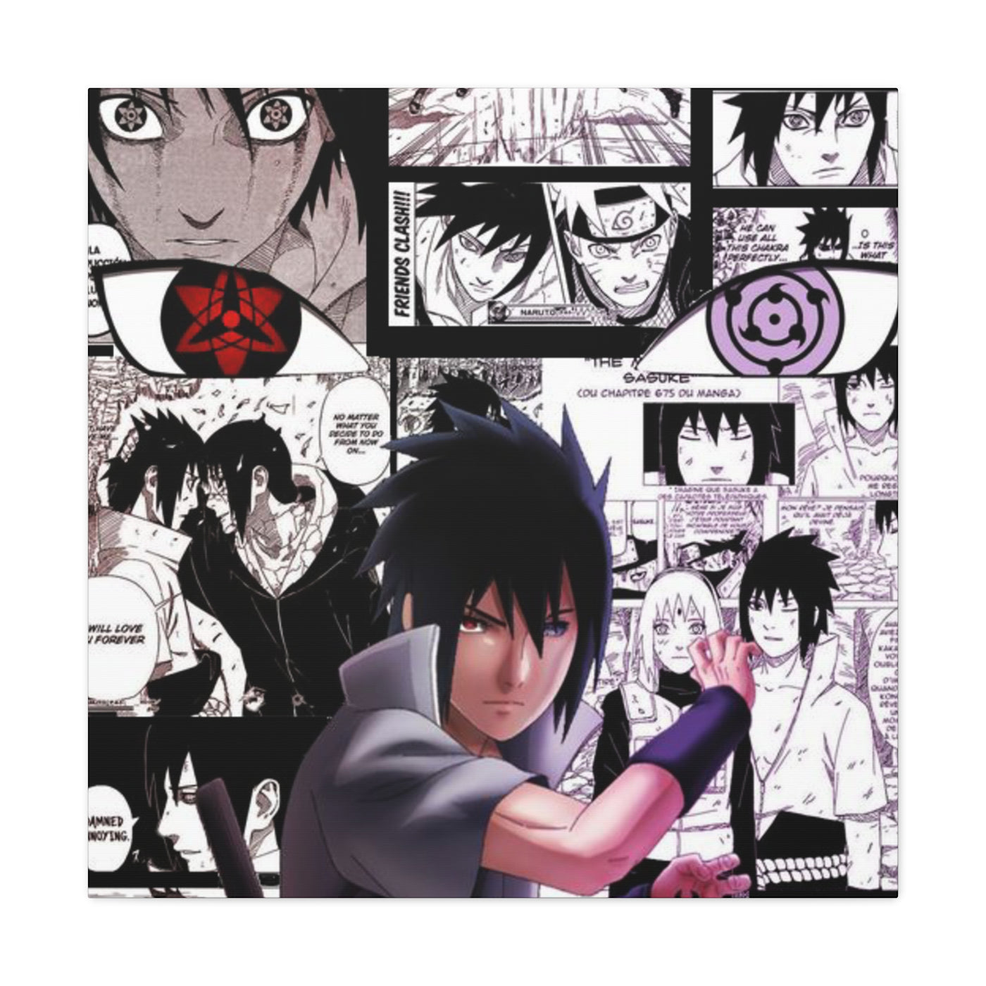 Sasuke Uchiha-Canvas