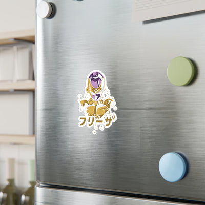 Golden Freezer-Sticker