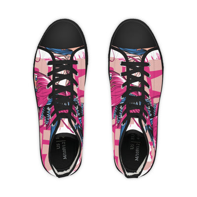 Chainsaw Pink -High Top