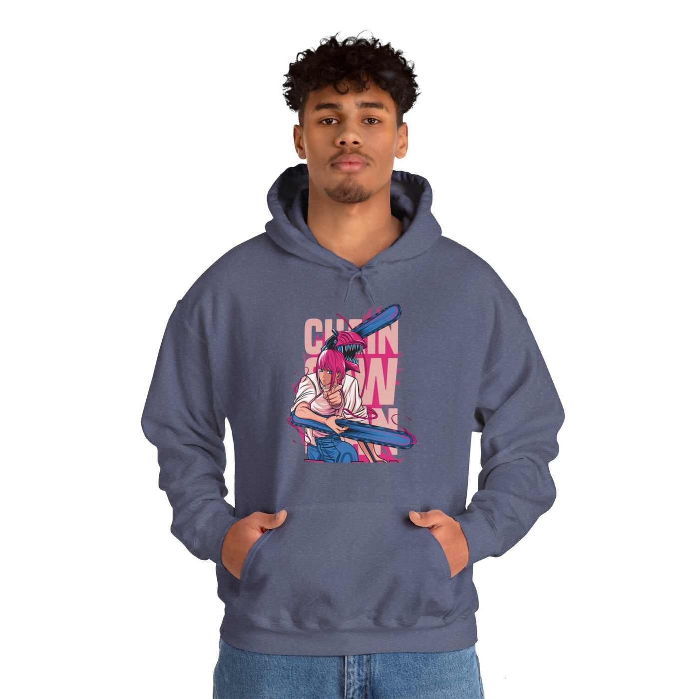 Chainsaw Pink -Hoodie