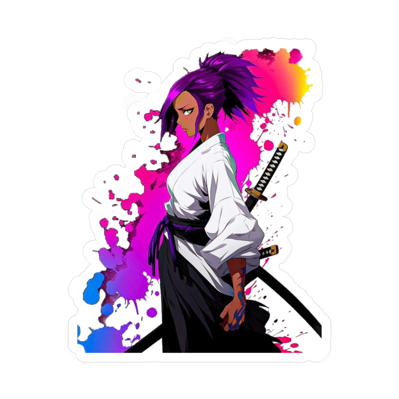 Yoruichi Shihouin-Sticker