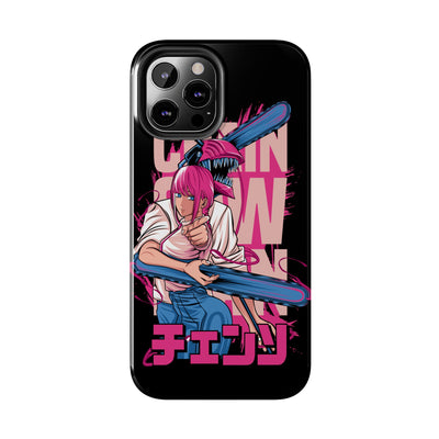 Chainsaw Pink-Phone Cases