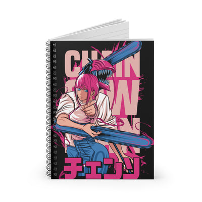 Chainsaw Pink -Notebook