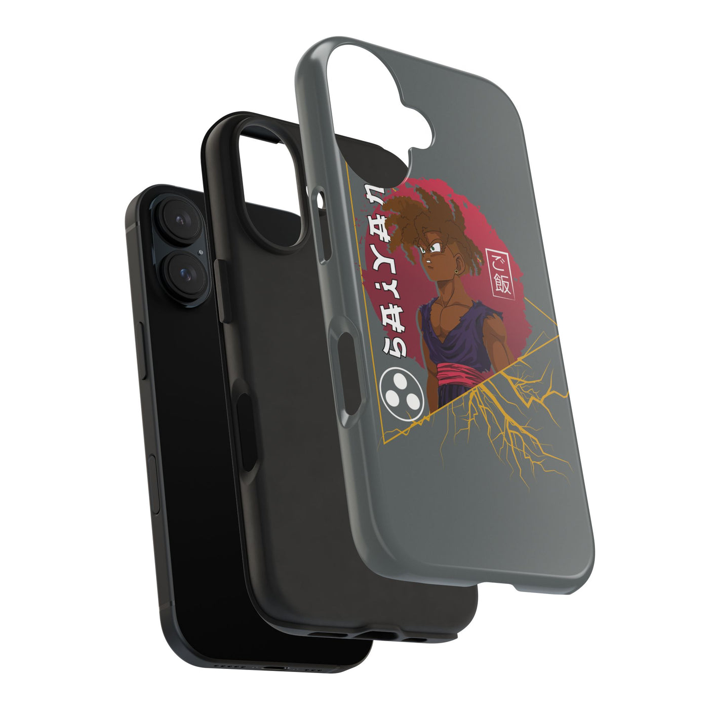 Black Saiyan-Phone Cases