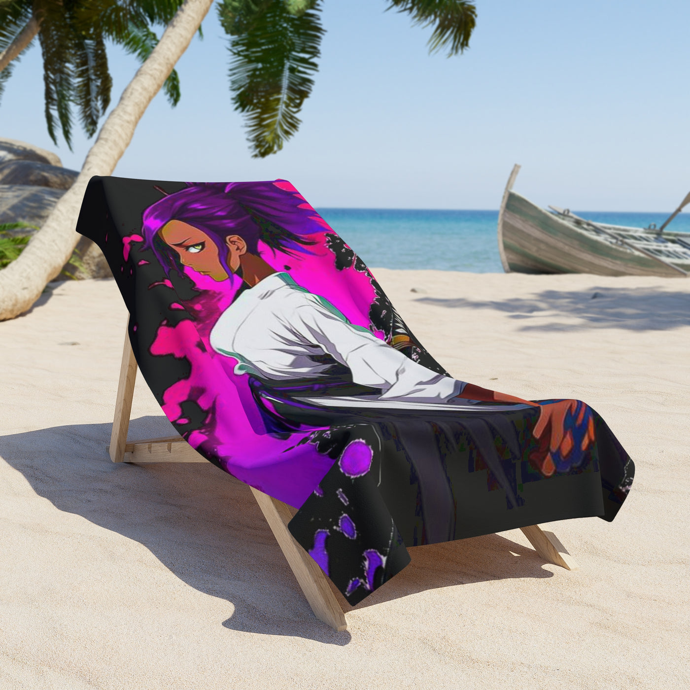 Yoruichi Shihouin-Beach Towel