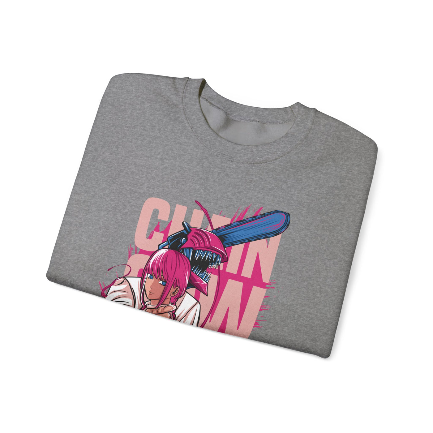 Chainsaw Pink -Sweatshirt