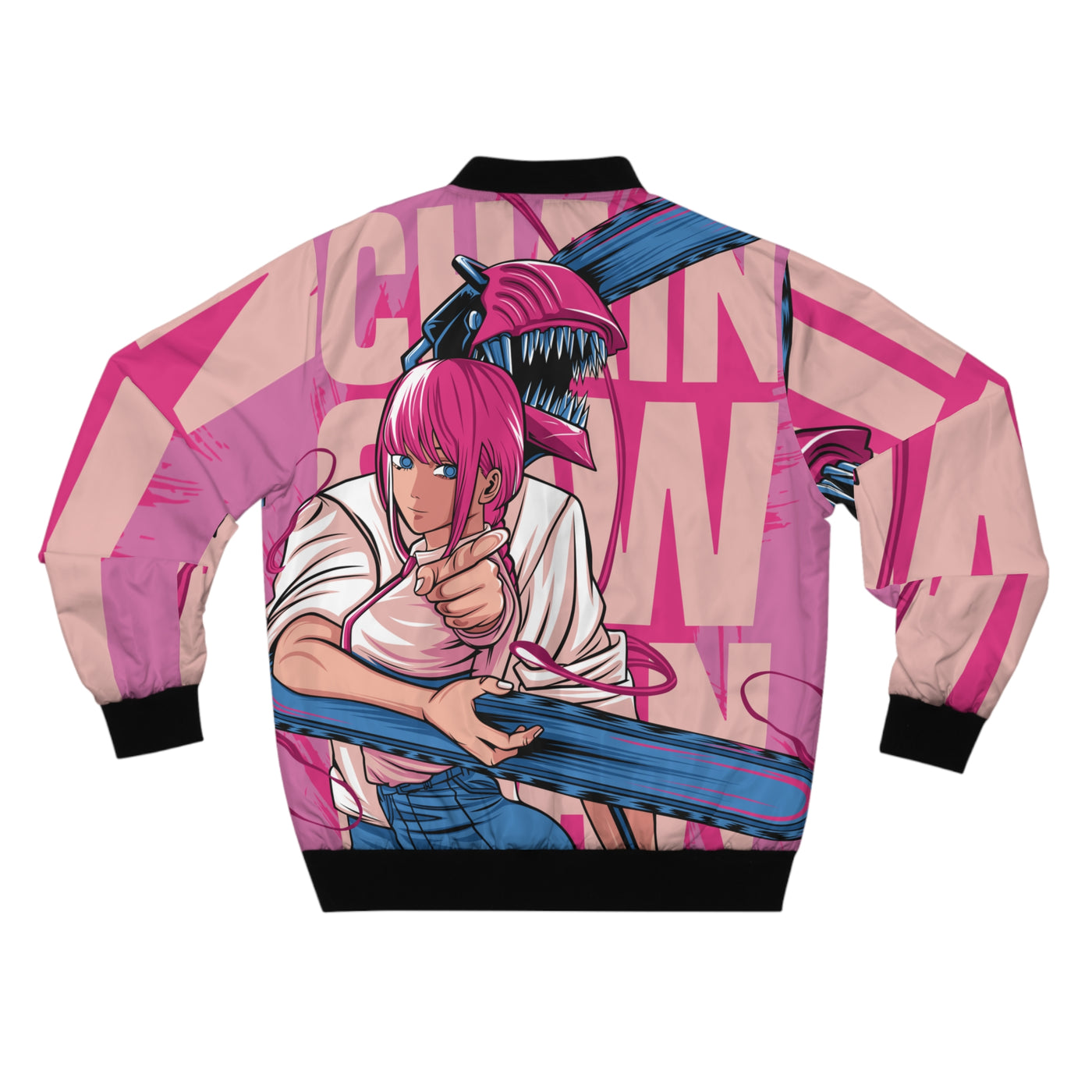 Chainsaw Pink -Bomber Jacket