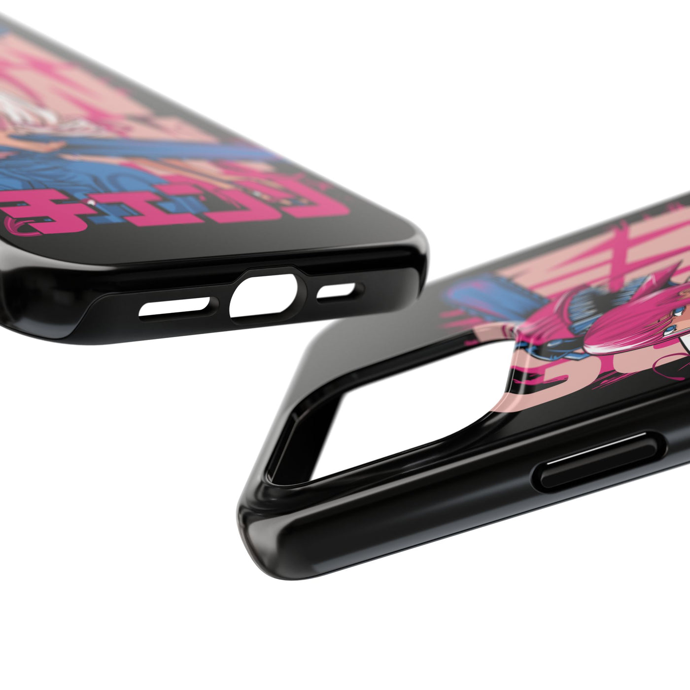 Chainsaw Pink-Phone Cases