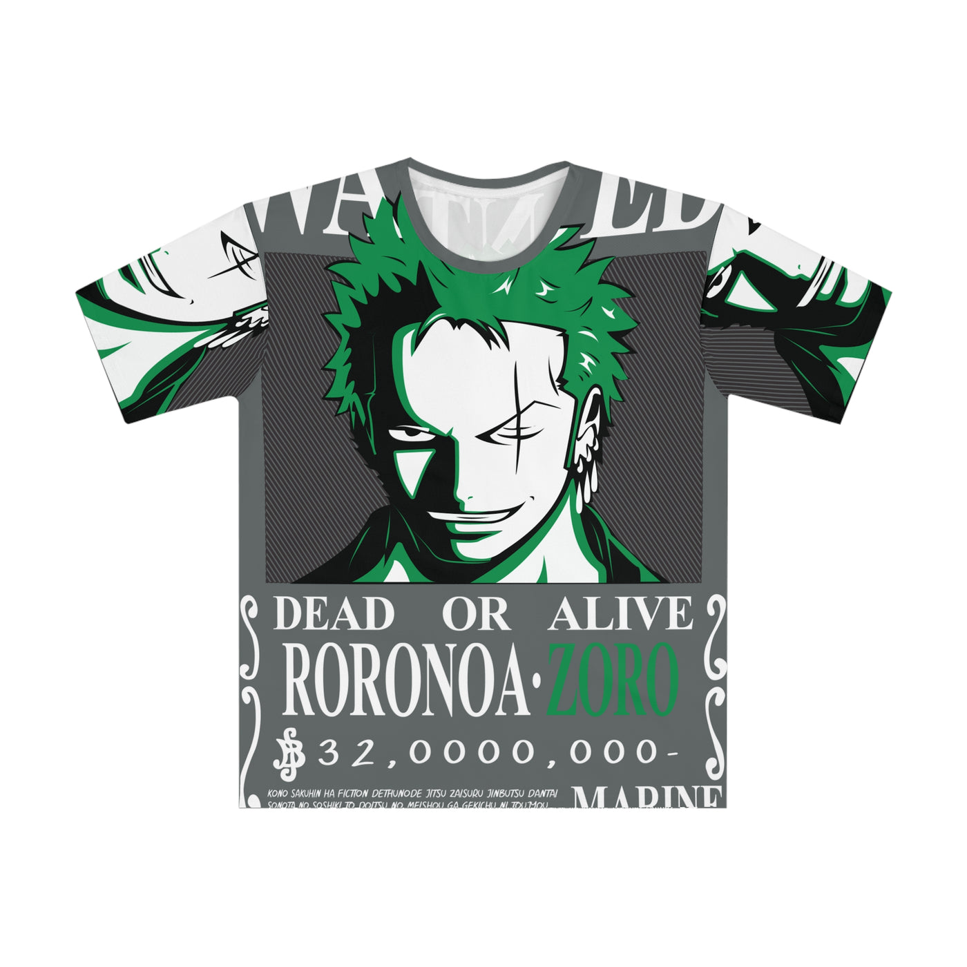 Roronoa Zoro -AOP Tshirt