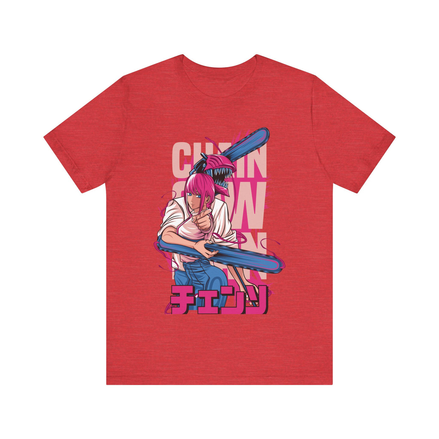 Chainsaw Pink -tshirt