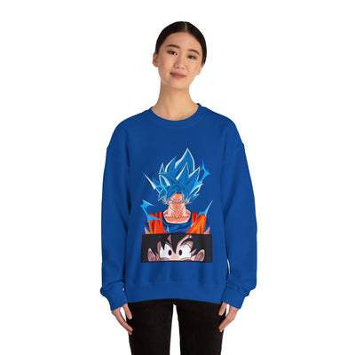 Goku Blue Saiyan-Sweatshirt