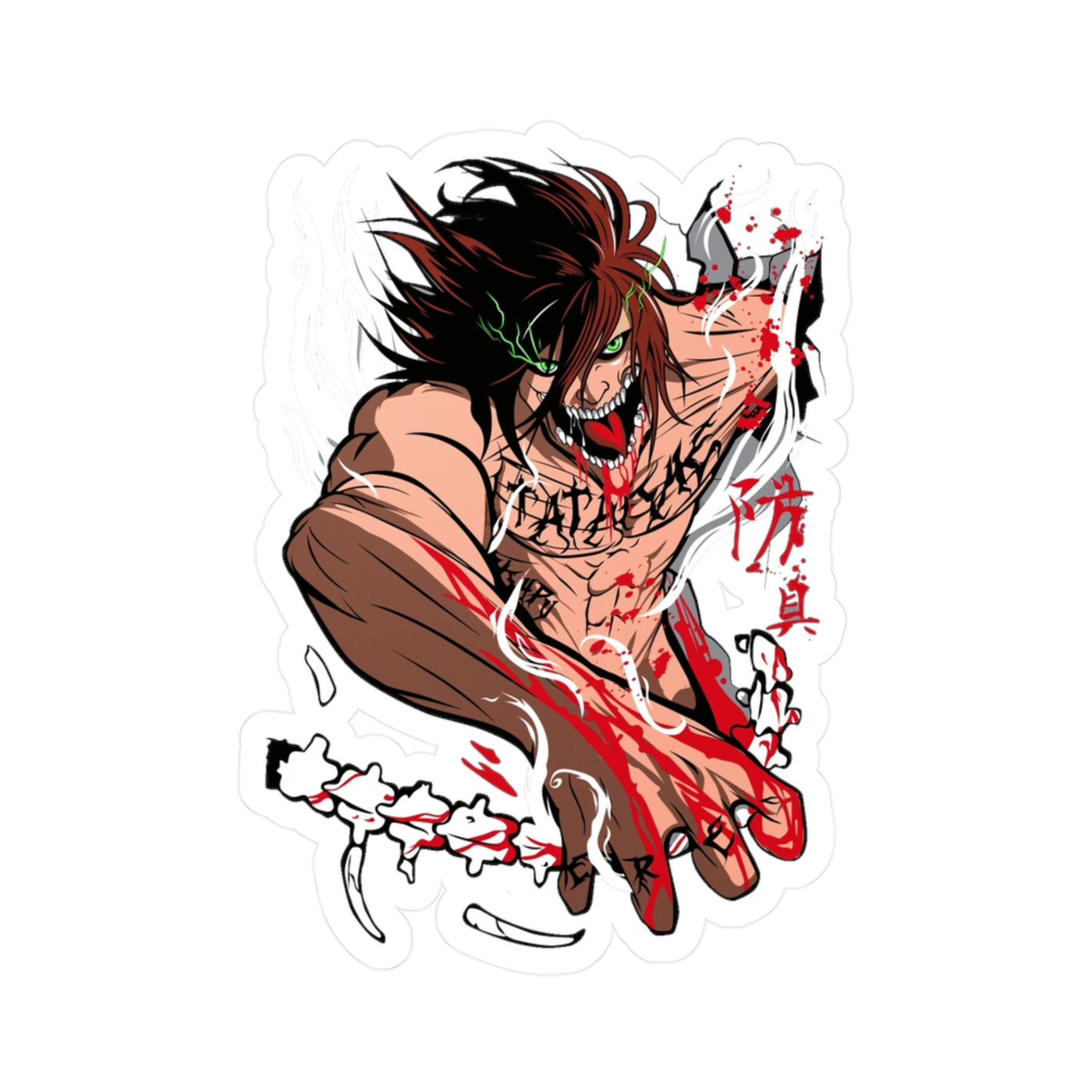 Eren Transformed-Sticker