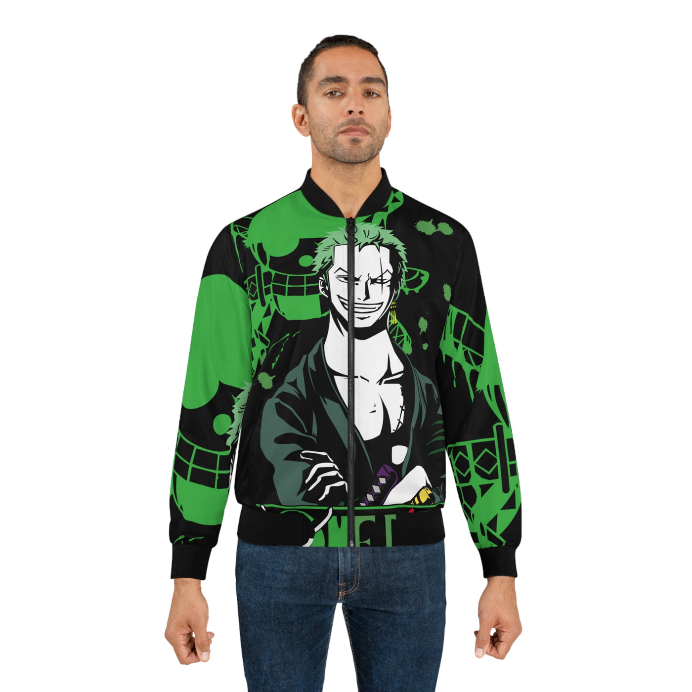 Zoro Green-Bomber Jacket