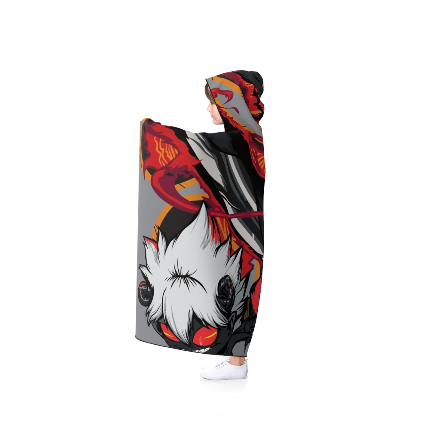 Asta x Devil- Hooded Blanket