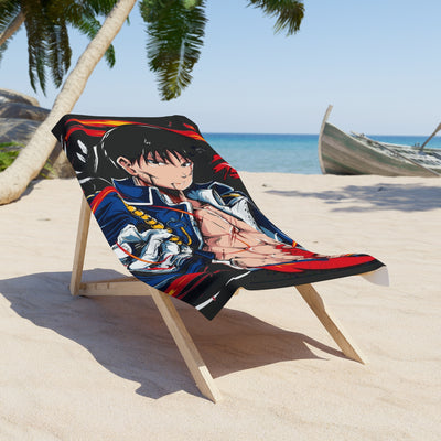 Roy Mustang-Beach Towel