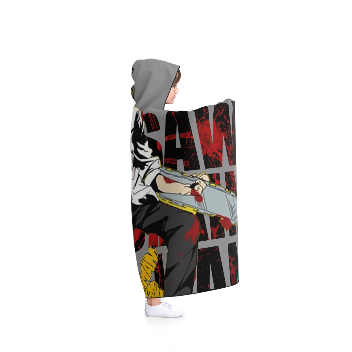 Chainsaw Man x- Hooded Blanket