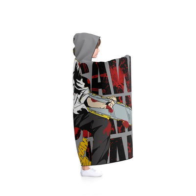 Chainsaw Man x- Hooded Blanket