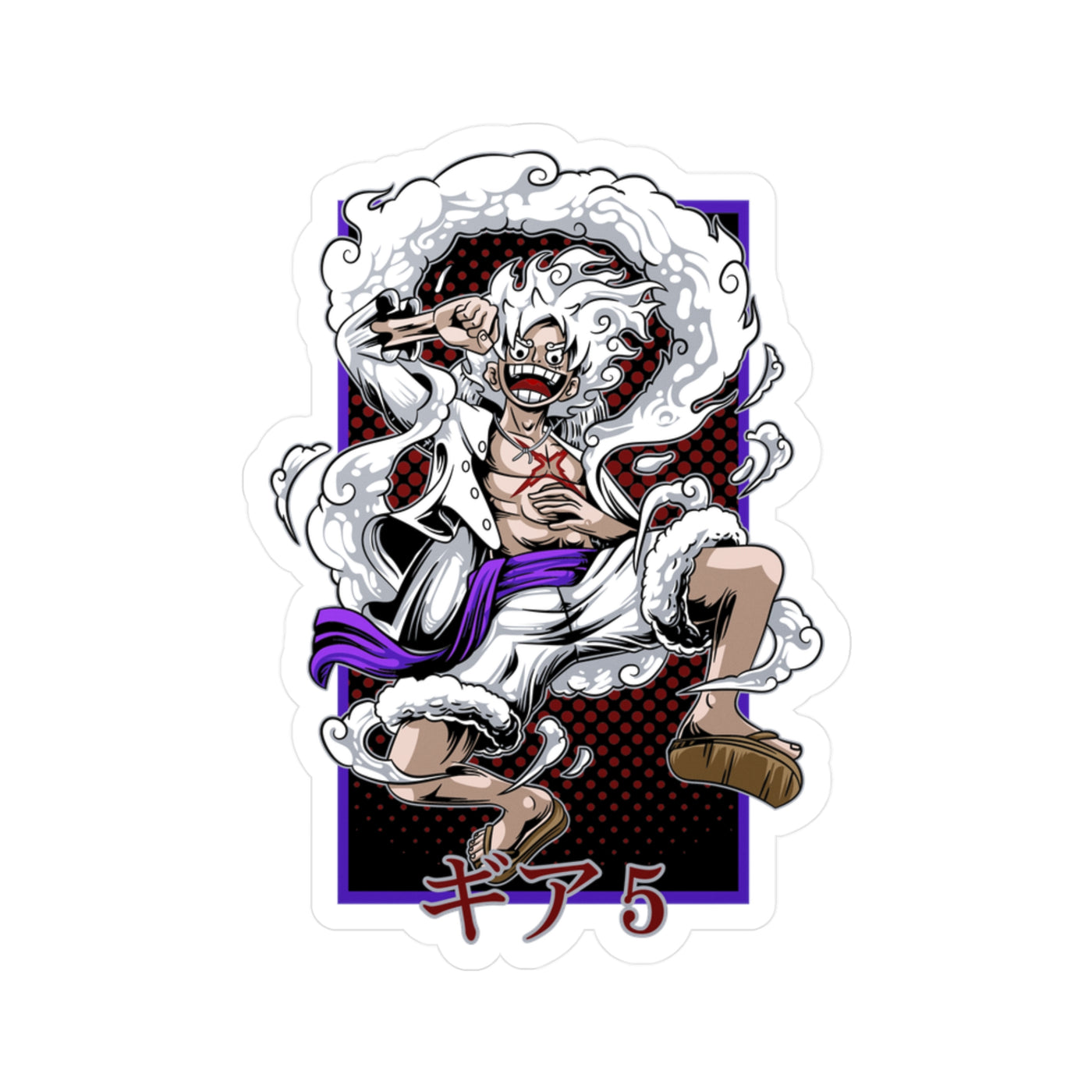 Luffy Gear 5 -Sticker