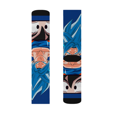 Goku Blue Saiyan-Socks