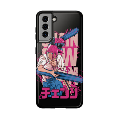 Chainsaw Pink-Phone Cases