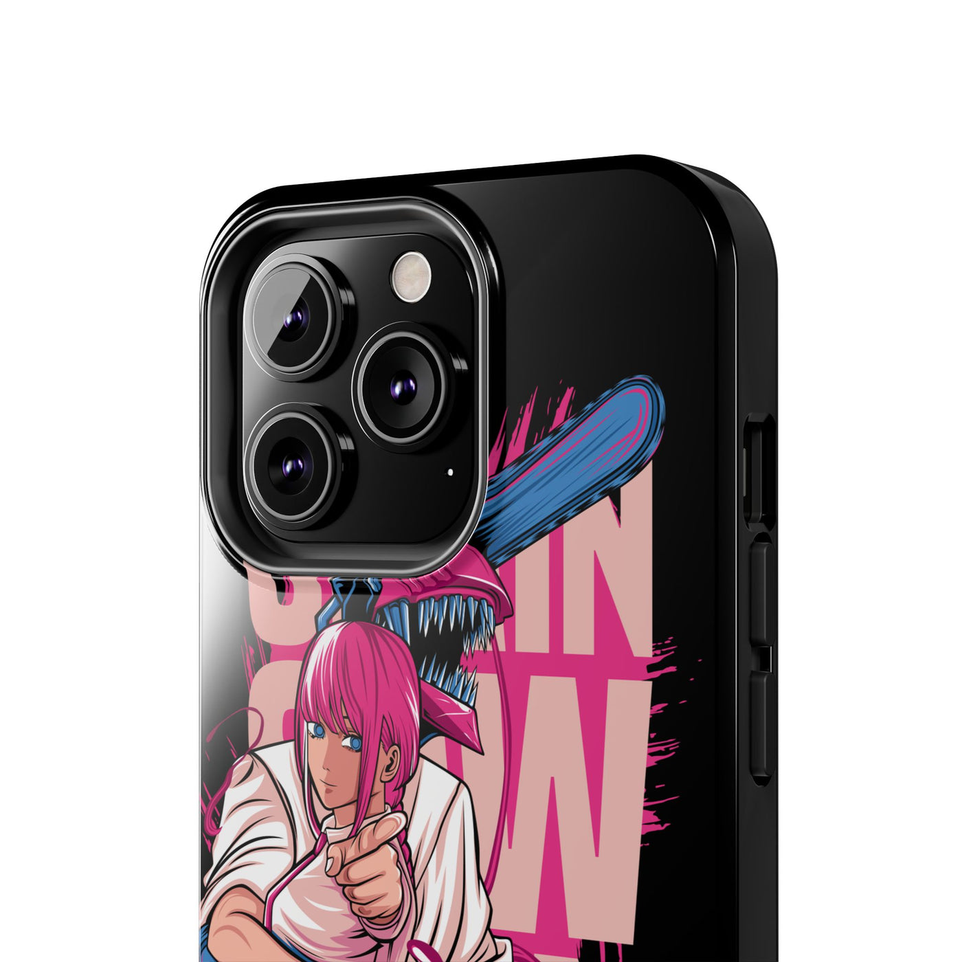 Chainsaw Pink-Phone Cases