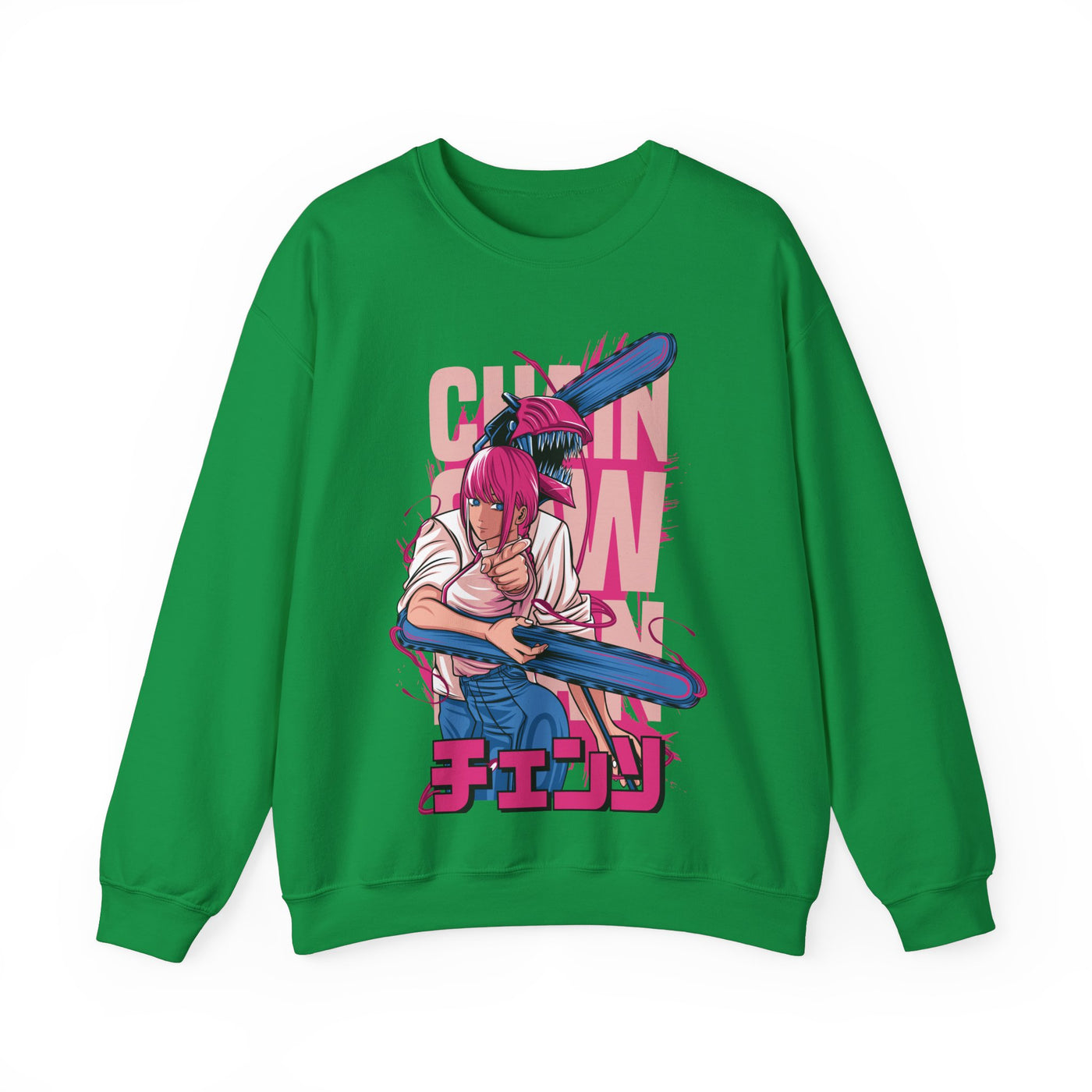 Chainsaw Pink -Sweatshirt