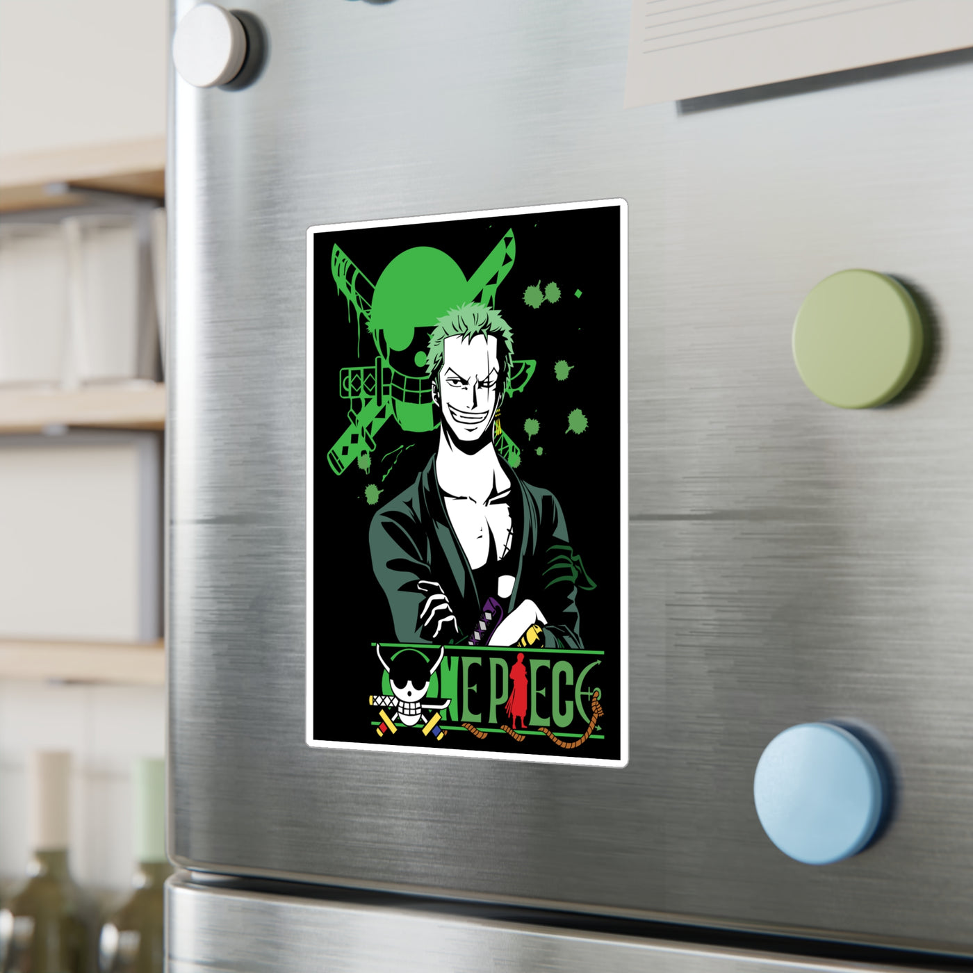 Zoro Green-Sticker