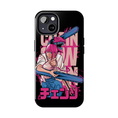 Chainsaw Pink-Phone Cases