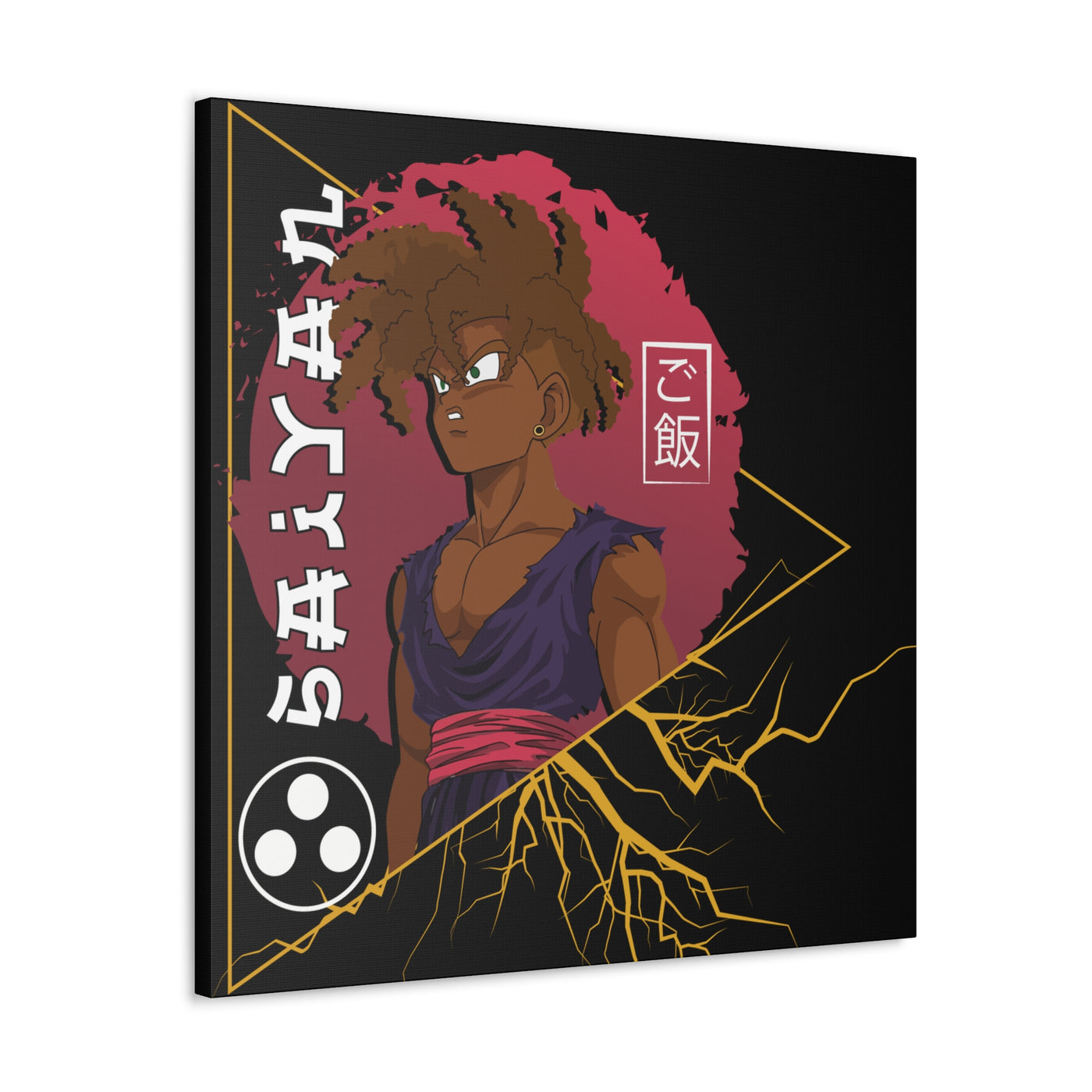 Black Saiyan-Canvas