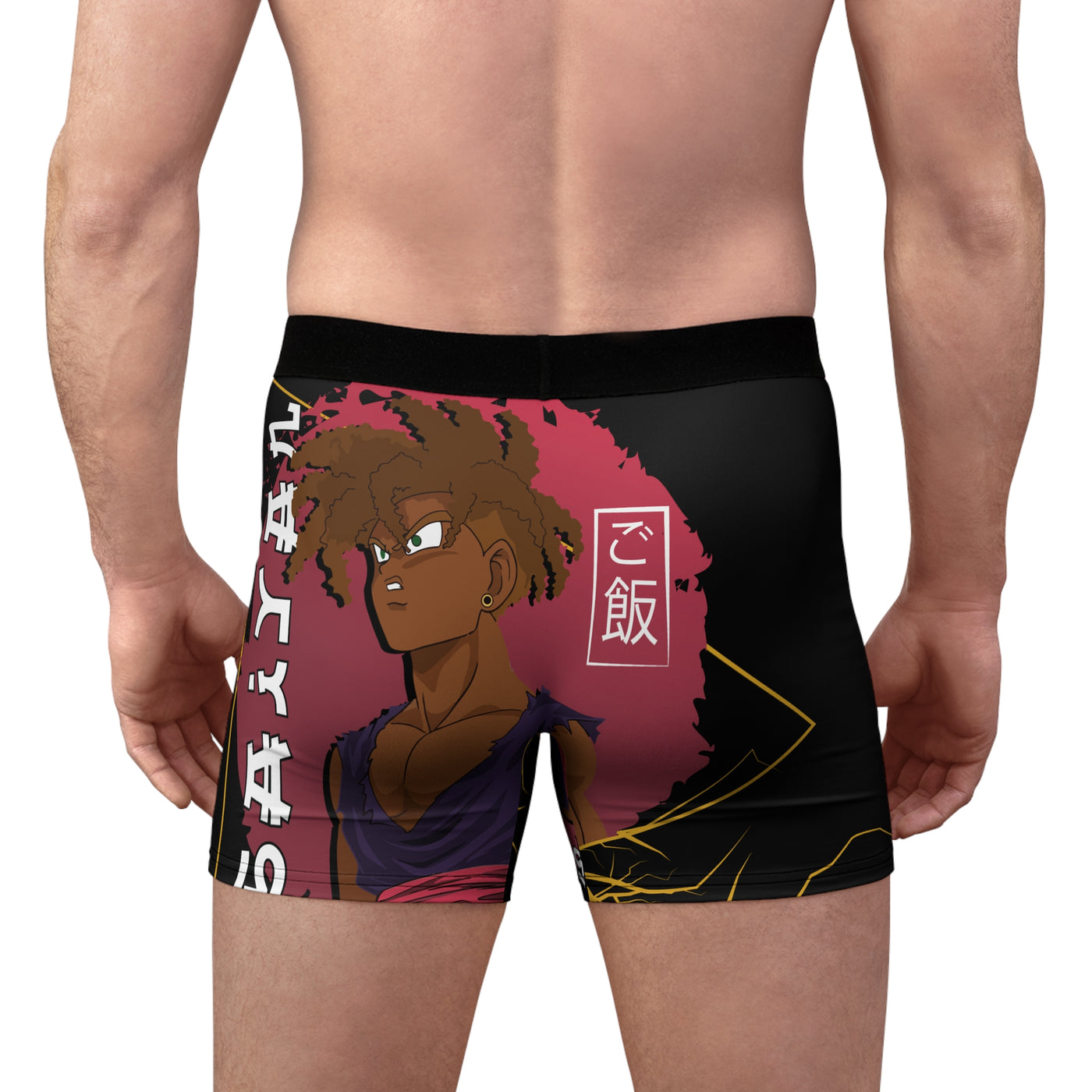 Black Saiyan-Boxer Briefs