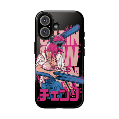 Chainsaw Pink-Phone Cases