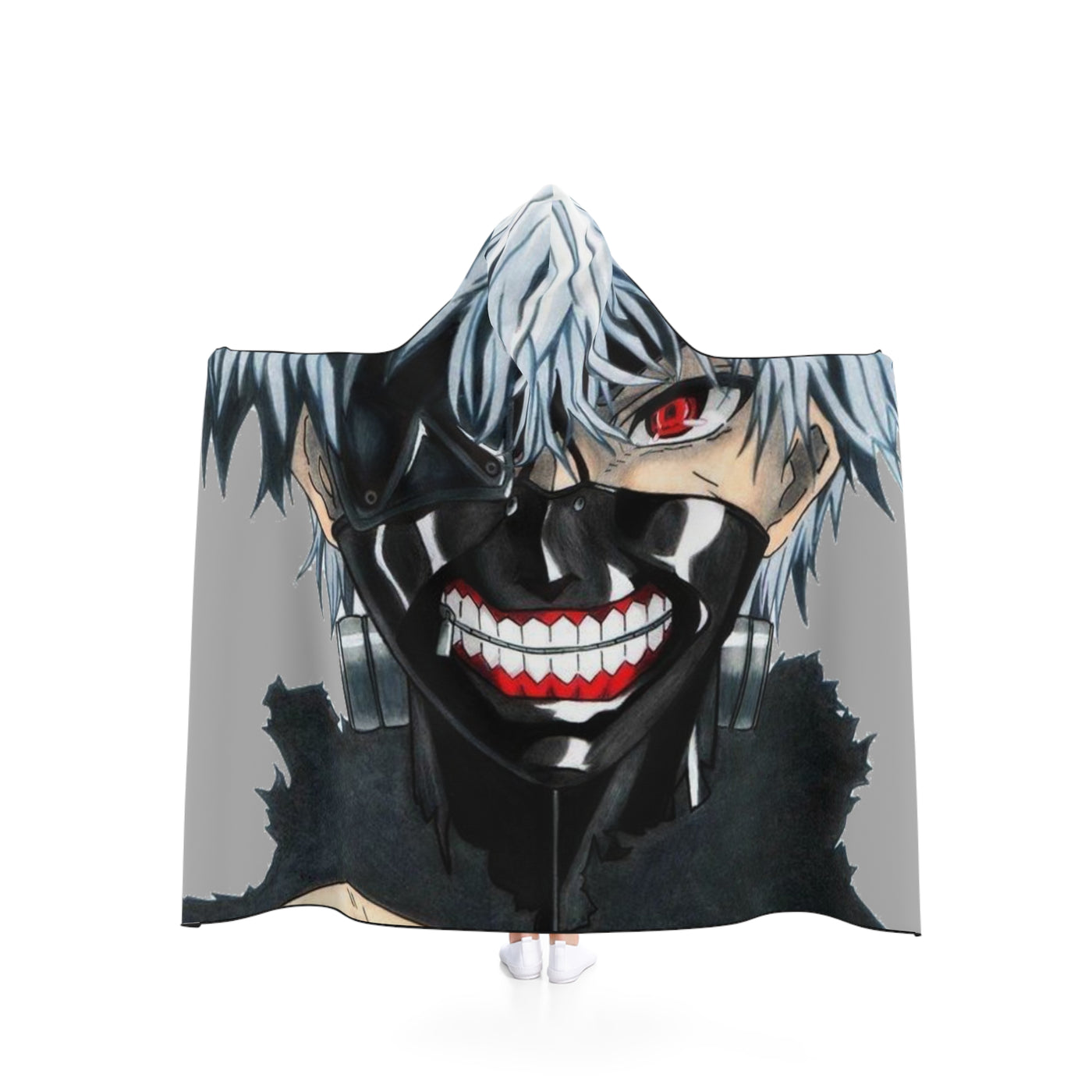 Kaneki- Hooded Blanket