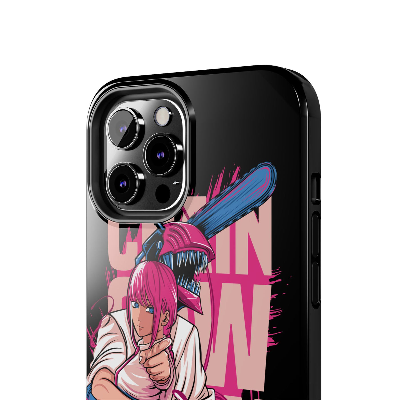 Chainsaw Pink-Phone Cases