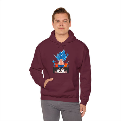 Goku Blue Saiyan-Hoodie