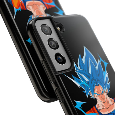 Goku Blue Saiyan-Phone Cases