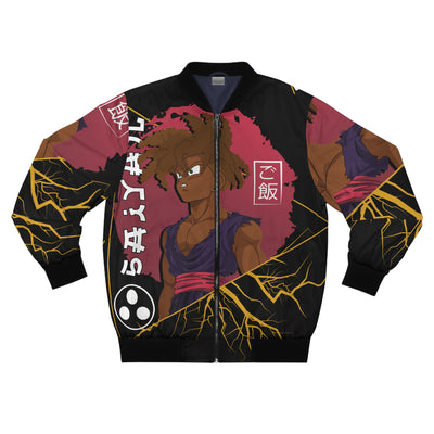 Black Saiyan-Bomber Jacket