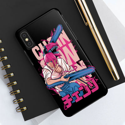 Chainsaw Pink-Phone Cases