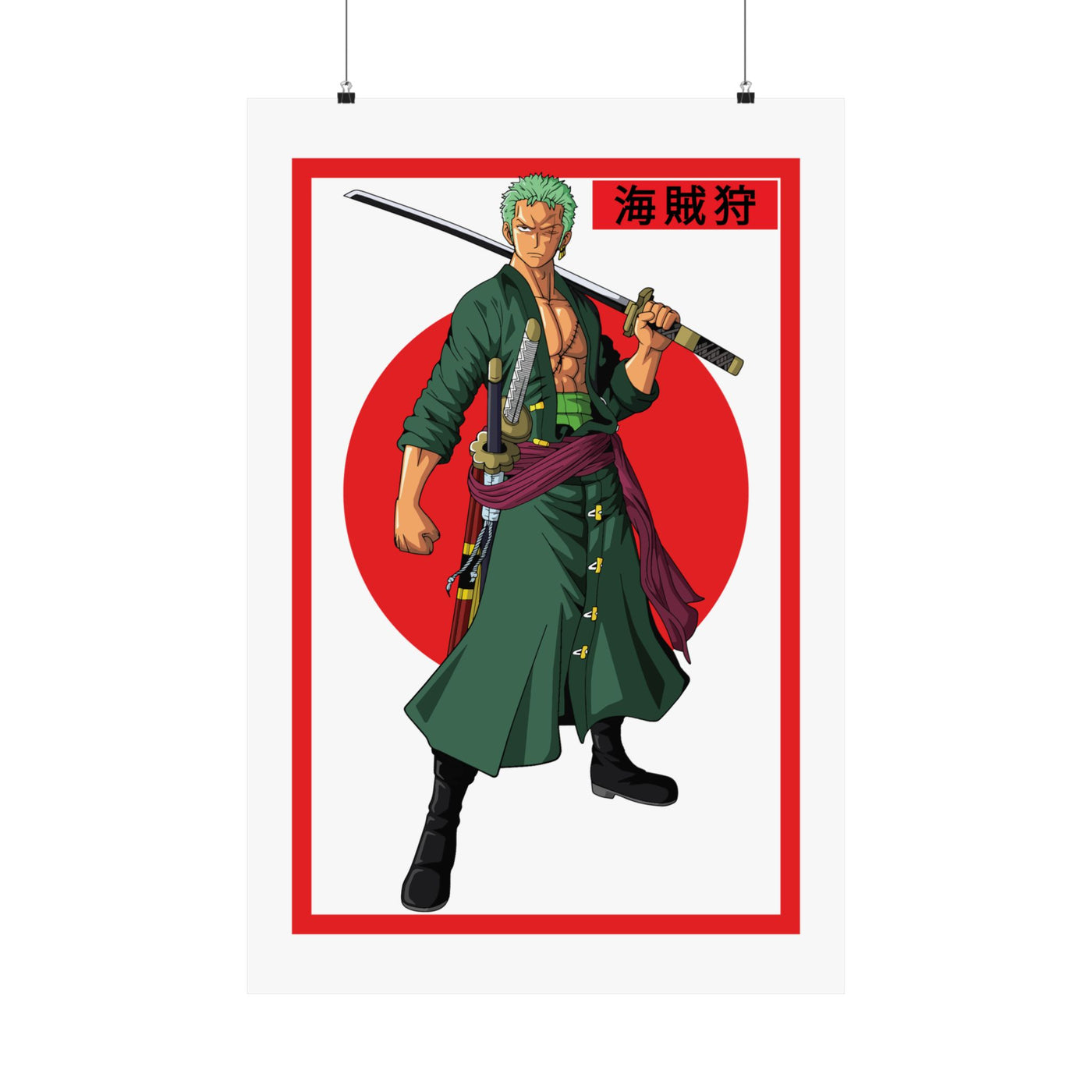 Zoro Red -Poster