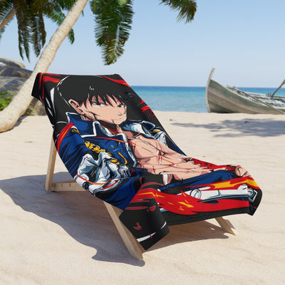 Roy Mustang-Beach Towel