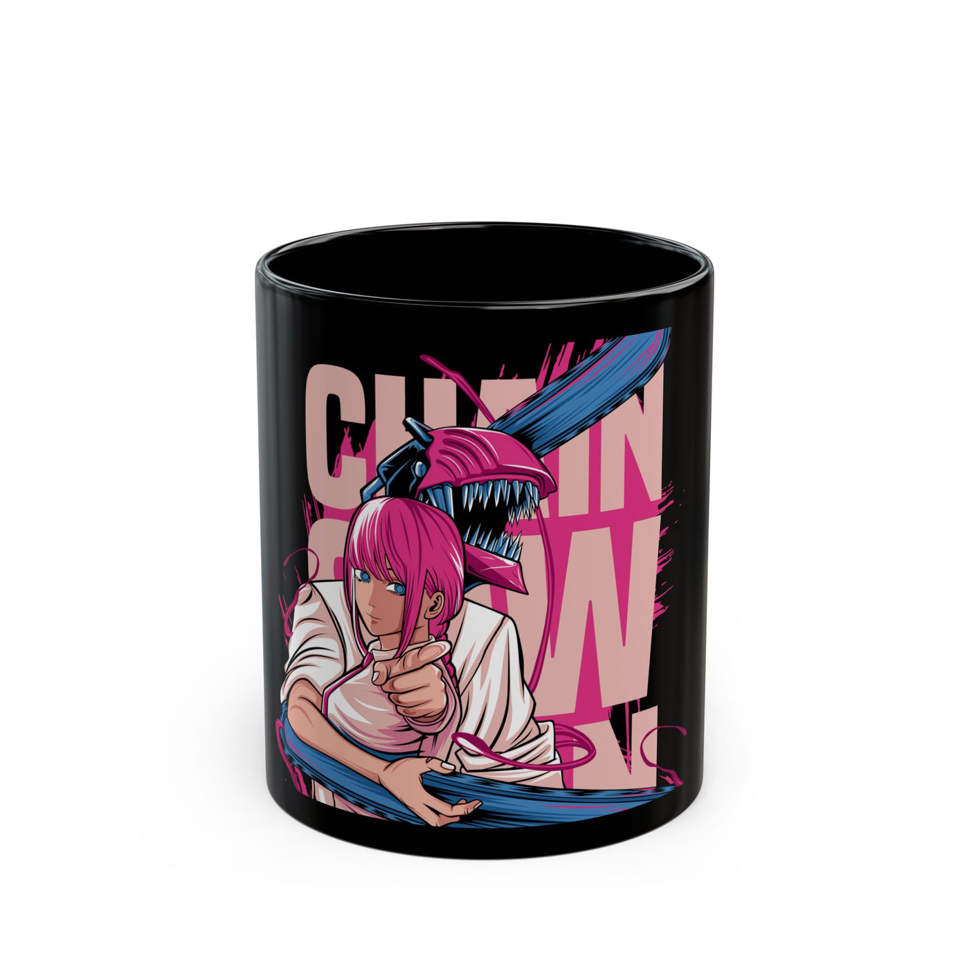 Chainsaw Pink -Coffee Mug