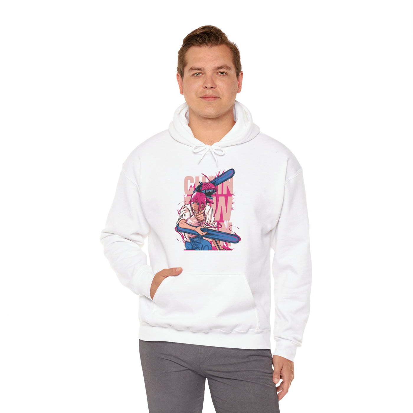 Chainsaw Pink -Hoodie