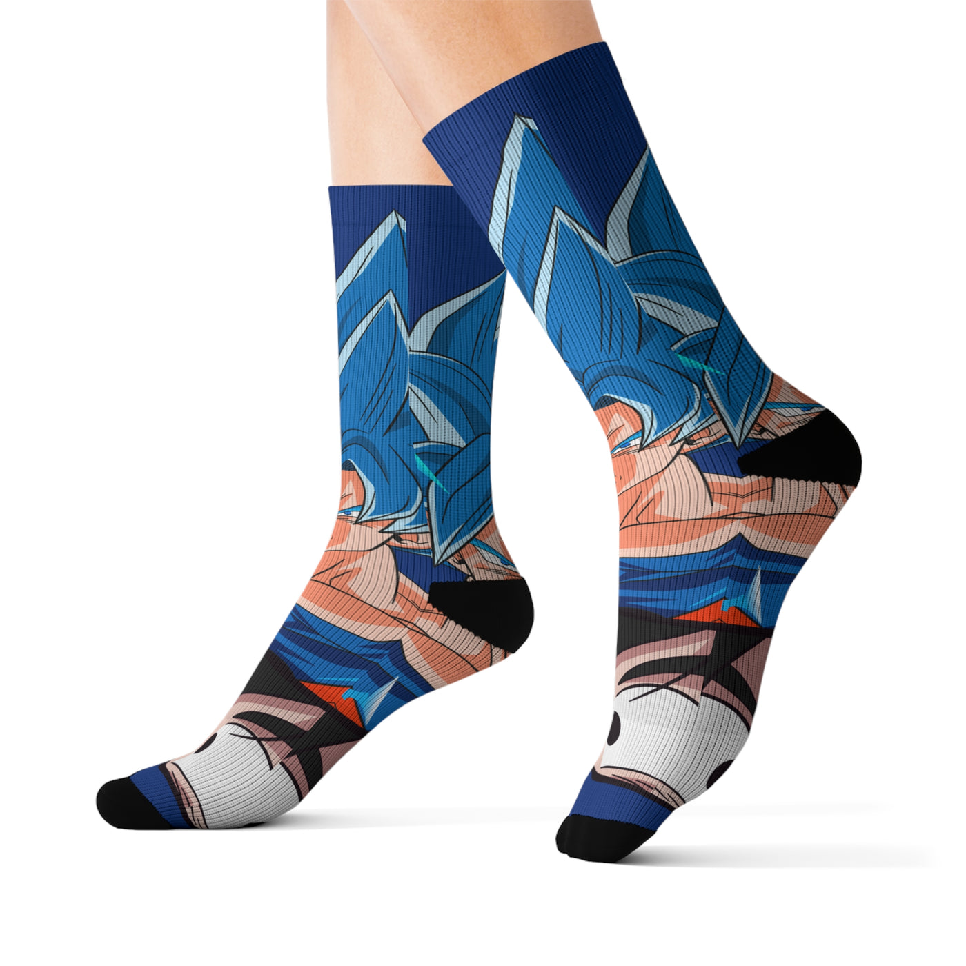 Goku Blue Saiyan-Socks