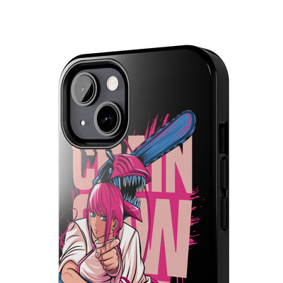 Chainsaw Pink-Phone Cases