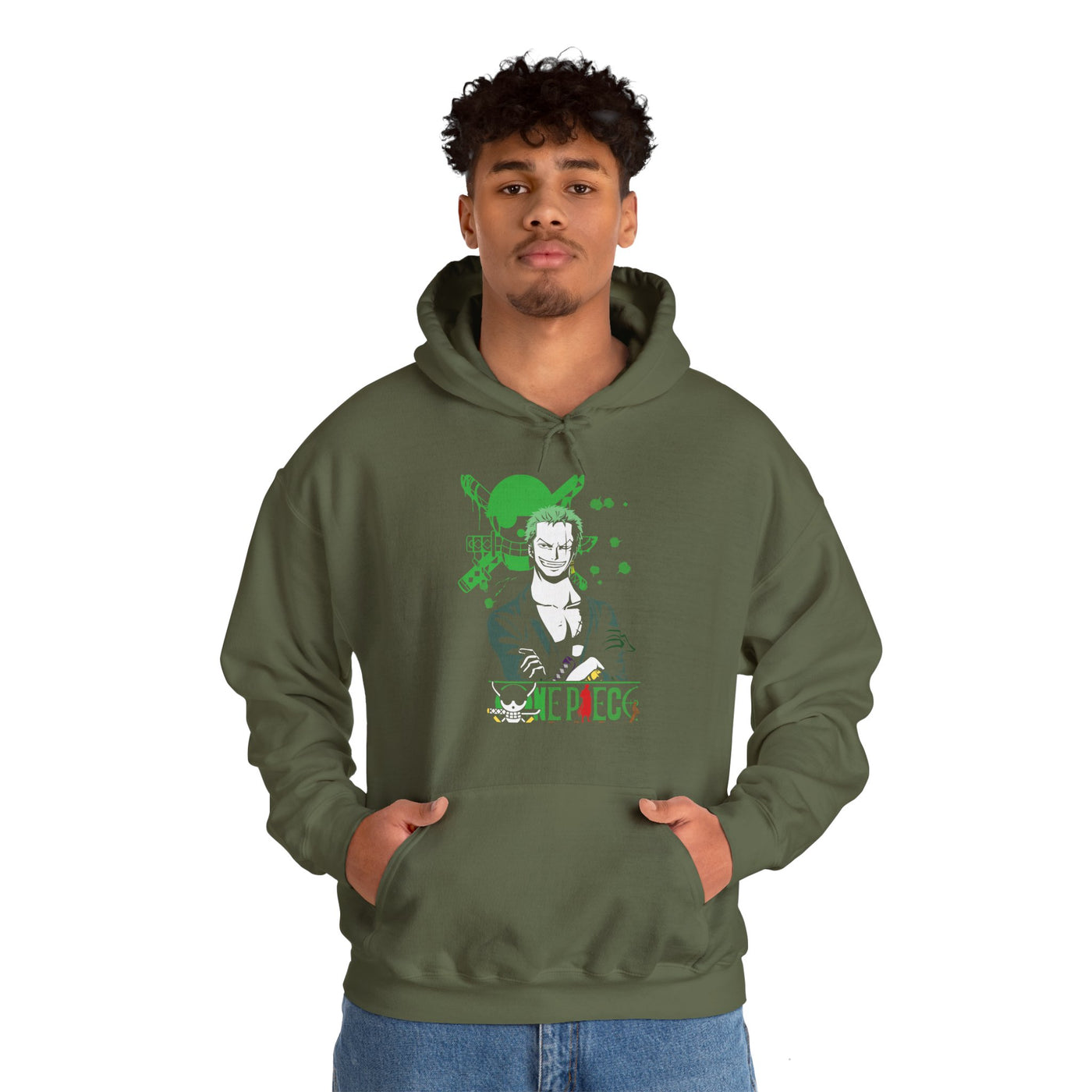 Zoro Green-Hoodie